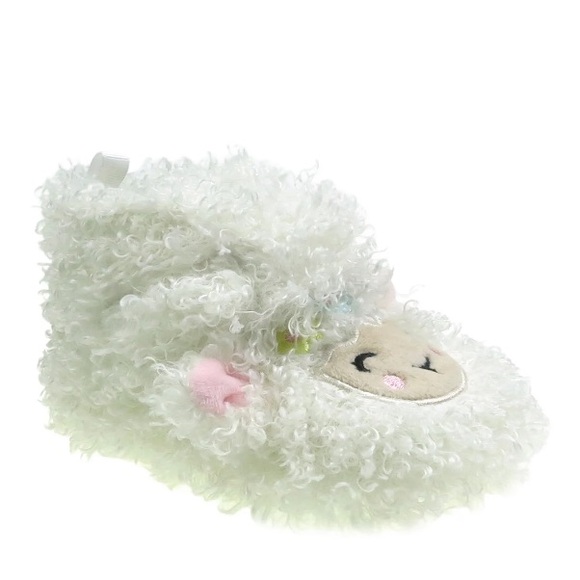 Other - BABY GIRL Llama Bootie Slippers Size 3, 4, and 5 Infant - NWT 🦙🤍